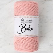 Resim La Mia Boho Açık Somon Büküm Makrome İpi - L018 - 34212 