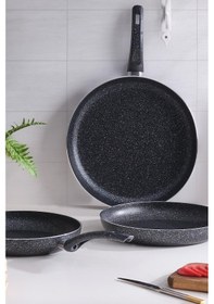 Resim Comfort Granit Tava 32 Cm Tek Kulplu Tava 