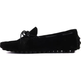 Resim Sail Laker's Siyah Süet Erkek Loafer 