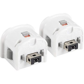 Resim 2 Paket Wii Motion Plus Adaptörü, Wii Uzaktan Kumandası İçin Gelişmiş Hareket Bağlantısı Beyaz - Kaiyi 