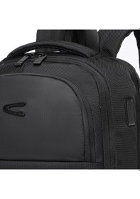 Resim C-active Laptop Gözlü Business Sırt Çantası Oxford Kumaş 8681 Siyah 