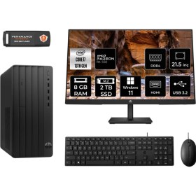 Resim Hp Pro Tower 290 G9 Intel Core I7 13700 8gb 2tb SSD RX550/4GB 21.5" Fhd Monitör W11P 8T2X1ES Masaüstü Bilgisayar & Per4 USB Bellek 8T2X1ESMNT1404 