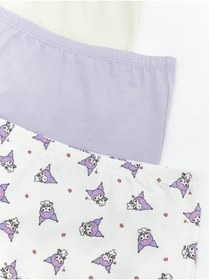 Resim LC Waikiki Seray Yeni Sezon Kuromi Baskılı Kız Çocuk Boxer 3'lü 
