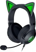Resim Razer Kraken Kitty V2 USB Kablolu RGB Kulaklık: Chroma Kitty Kulakları - Stream Reaktif Aydınlatma - HyperClear Kardioid Mikrofon - Triforce 40 mm Sürücüler - 7.1 Surround Ses - Klasik Siyah 