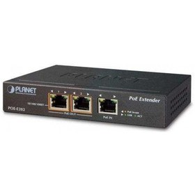 Resim Planet 1-port 802.3at PoE+ &lt;-&gt; 2-port 802.3af/at Gigabit PoE+ Sin 
