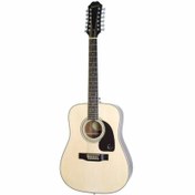 Resim Epiphone DR-212 12 Telli Akustik Gitar (Natural) 