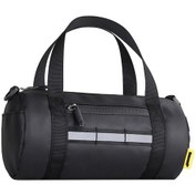 Resim Rogfer Çok Amaçlı Bisiklet Gidon Çantası - Çıkarılabilir Omuz Askılı, Su Geçirmez Ön Çerçeve Çantası Siyah Siyah 