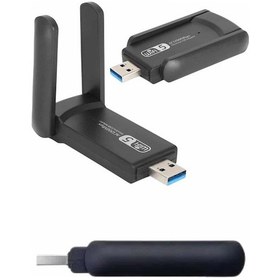 Resim Wifi Alıcı Dual Band Usb 3.0 Adaptör Kablosuz Windows 7/8/10/11 Diğer 