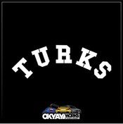 Resim OkyayWorks Turks Sticker - Beyaz 