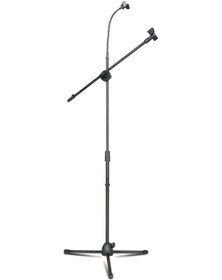 Resim Profesyonel Telefon Tutuculu Mikrofon Sehpası Youtuber Podcast Canlı Yayın Standı 