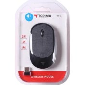 Resim Torima Tm-13 Ergonomik Sessiz Kablosuz Siyah Optik Mouse 