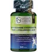 Resim Natures Supreme Glucosamine Chondroitin Msm Hyaluronic Acid 60 