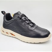 Resim Greyder 18411 Siyah Hakiki Deri Erkek Günlük Deri Sneaker Spor Ayakkabı 