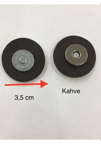 Resim Karantuhafiye Deri Çanta Çıtçıt Mıknatıslı 2 Li Set Kahve Kahve Kahverengi 