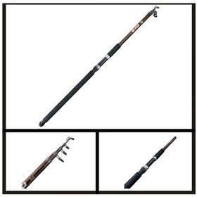 Resim Uyguna-yakala 60-120 Gr Protackle Beacon 3.50 Mt Teleskopik Kamış Kahve-ams.038 