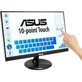 Resim 21.5 Asus VT229H IPS 5ms 60MHZ 1xvga 1xhdmı Fhd 1920X1080 Hoparlör Çerçevesiz Düşük Mavi Işık Dokunmatik Ekran Vesa 