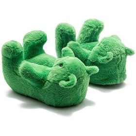 Resim Twigy Pookie Kadın Hayvanlı Panduf Yeşil 36/41 EE0562 Yeşil 