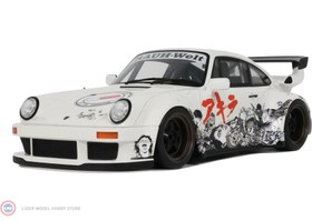 Resim 1:18 GT Spirit 2024 Porsche RWB AKIRA Glacier White 