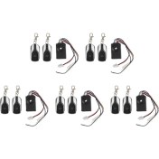 Resim KingKuee 5x Ebike Alarm Sistemi 36V 48V 60V 72V Elektrikli Bisiklet/scooter Ebike/fırçasız Denetleyici Için Iki Anahtarlı (Yurt Dışından) 