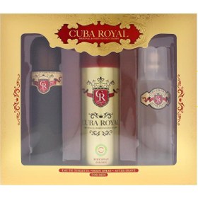 Resim Cuba Royal EDT 100 ml + AS 100 ml + DEO VAPO 200 ml Erkek Parfüm Seti 