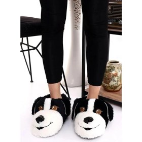 Resim Waykon Hayvanlı Peluş Panduf Rahat Ev Botu 