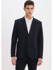 Resim DeFacto Modern Fit Astarlı Düğmeli Blazer Ceket C5990AX25SPNV253 