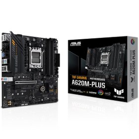 Resim tuf gamıng a620m-plus am5 ddr5 6400 hdmı dp m2 rgb gbit matx 