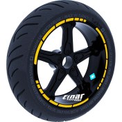 Resim Çınar Extreme Moto Gp Stili Jant Şeridi Sticker Reflektif, Floresan, Özel Renkler Çınar Extreme 
