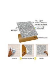 Resim Tink Kendinden Yapışkanlı Terazzo Desenli Pvc Karo 30x30 Cm 