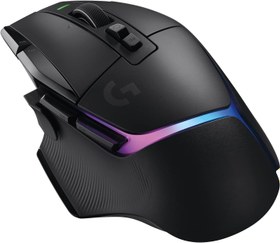 Resim Logitech G G502 X PLUS LIGHTSPEED Kablosuz Oyun Mouse'u, LIGHTSYNC RGB Aydınlatma, LIGHTFORCE Hibrit Anahtarlı Optik Mouse, HERO 25K Oyun Sensörü, MacOS, Windows ve PC ile Uyumlu, Siyah 