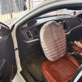 Resim 1 Adet Evrensel Uyumlu Araç Direksiyon Güneşlik Kapağı - Alüminyum Folyo Kabarcık Tasarımı, Isı ve UV Koruma, Yaz Sürüş Konforu için Nefes Alabilir File 
