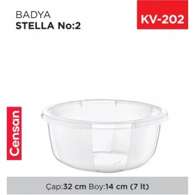 Resim Yuvarlak Şeffaf Badya 1 Adet 2 No -E174 