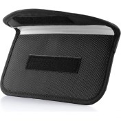 Resim Faraday Çanta Sinyal Engelleyici Kalkan Kılıf Koruyucu Kılıf Araba Anahtarları Için Sinyal Engelleme Kılıfı Rf Sinyali Güvenli Kilit Çantası (Yurt Dışından) 