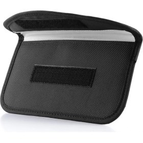 Resim Faraday Çanta Sinyal Engelleyici Kalkan Kılıf Koruyucu Kılıf Araba Anahtarları Için Sinyal Engelleme Kılıfı Rf Sinyali Güvenli Kilit Çantası (Yurt Dışından) 