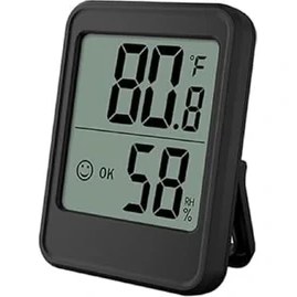 Resim Storemax MC40 Dijital Termometre Iç Mekan Oda Sıcaklık Nem Ölçer LED Monitör Higrometre Isı Ölçer Derece 