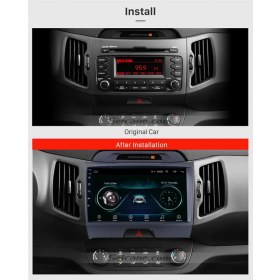 Resim Drivetec Kia Sportage 2010-2015 Android 8 GB Ram + 128 GB Rom Carplay Multimedya + Geri Görüş Kamerası Hediye 