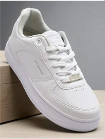 Resim Mp 252-6049 Rahat Ortopedik Taban Günlük Unisex Erkek Spor Ayakkabı Beyaz 