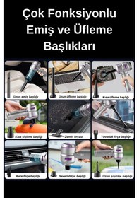 Resim St-6659 Plus 16000pa Yüksek Emiş Üfleme Güçlü Kablosuz Süpürge 