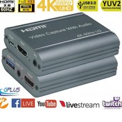 Resim 4K 60 Hz Hdmı 2.0 Video Capture With Audio Usb 3.0 Video Yakalama 