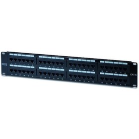 Resim Digitus Dn-91648U 48 Port 2U Cat6 Zırhsız Lsa Utp Siyah Patch Pan 