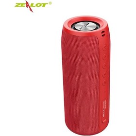 Resim "zealot S51 Taşınabilir Bluetooth Hoparlör: 10w Güçlü Ses, Ipx5 Su Geçirmez, 8 Saat Çalma Süresi, Kırmızı" 