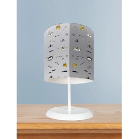 Resim Mekta Home Bebek ve Çocuk Odası Yol ve Küçük Figür Desenli Abajur 