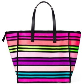 Resim Victoria's Secret Vs Rainbow Kanvas Tote Seyahat Çantası Çok Renkli 