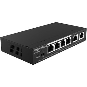 Resim Ruijie Reyee RG-ES206GC-P 6 Portlu 4 Port PoE (54W) Gigabit Yönetilebilir Switch 