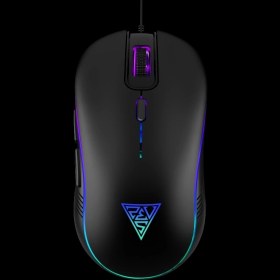 Resim Teknoteg - Rsr - Gamdıas Aura Gs3, Çok Renkli Aydınlatma, USB Kablolu, 6 Tuşlu, Gaming Mouse, 3600DPI, Siyah 