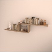 Resim Rafkestir Side Duvar Rafı Cappicino 