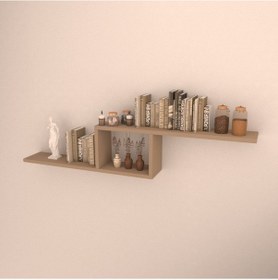 Resim Rafkestir Side Duvar Rafı Cappicino 