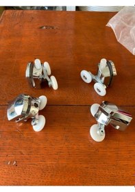 Resim Çankaya Duşakabin Tekerleği Krom Set 4'lü Gri 