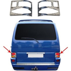 Resim Vw Multivan T4 Krom Stop Çerçevesi 1995 - 2003 Arası Paslanmaz Çe N11.1856 