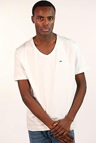 Resim Arma Erkek Giyim Kısa Kollu T-shirt Ar-ma Erkek V Yaka Tişört Basic Regular Fit %100 Pamuk Süprem Baskısız Y22364400101 Lacivert-l1 